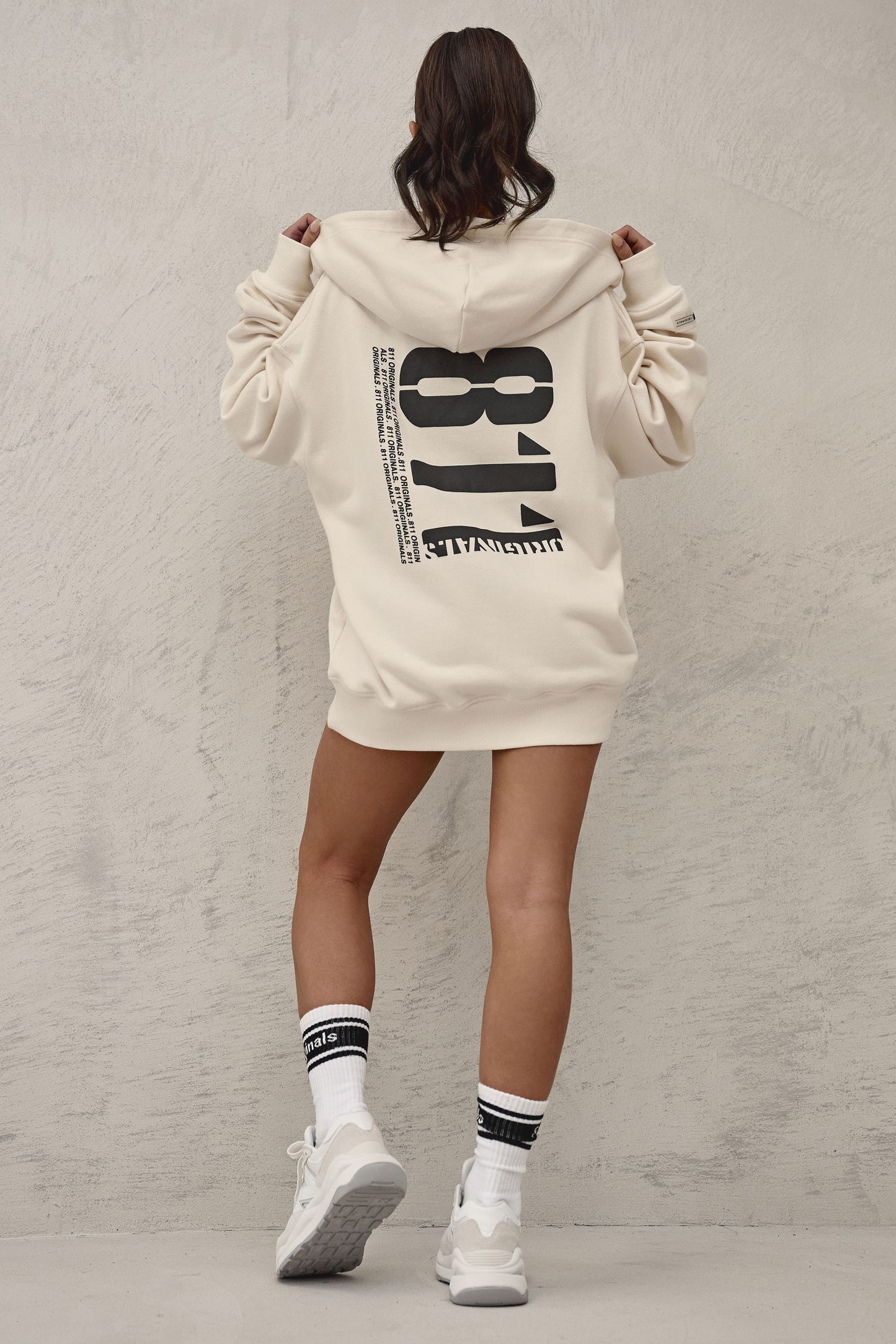 KING ST ZIP UP HOODIE
